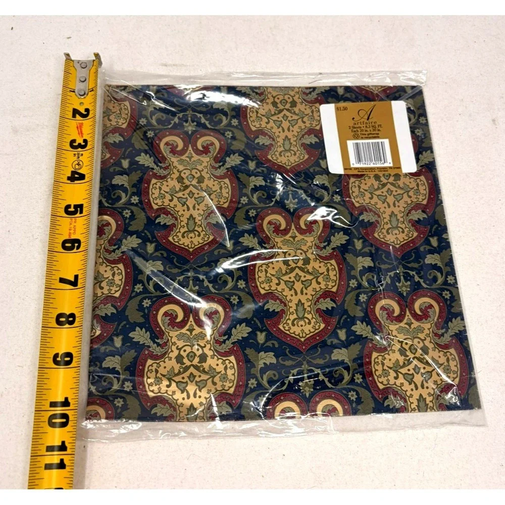 Lot of Vintage New Gift Wrap Tissue Paper Packs Hallmark  Artfaire Mixed